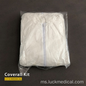 Kit coverall pelindung boleh guna